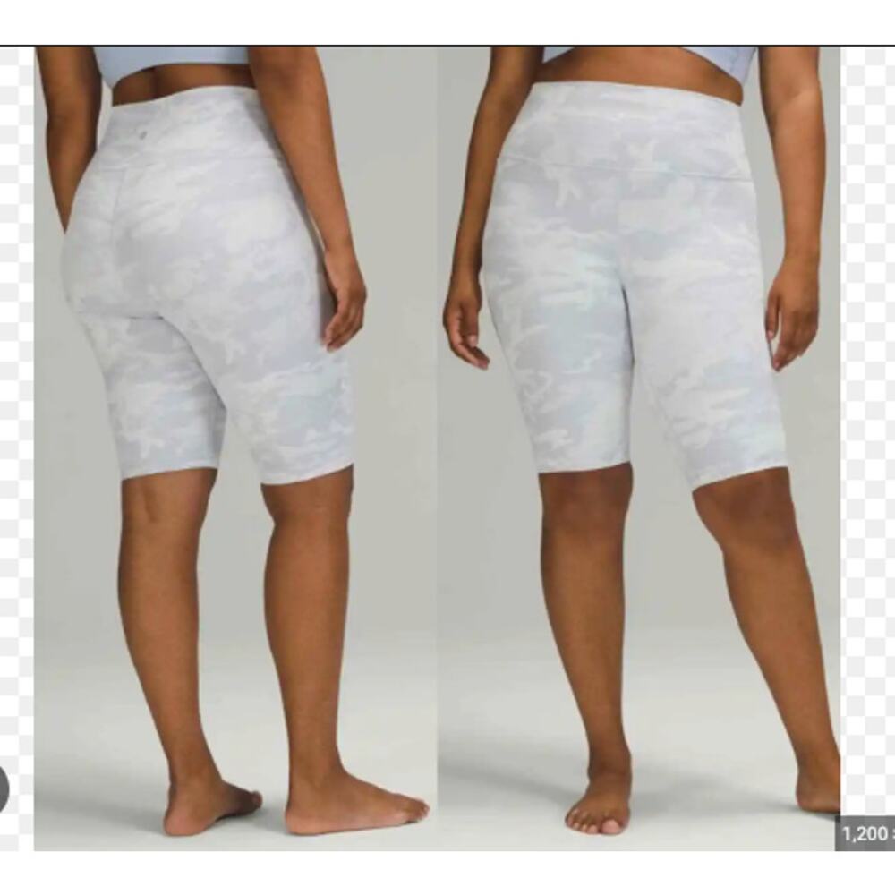 Lululemon‎ Align High-Rise Short 10 Heritage 365 Camo Crispix Vapor Multi Size 0